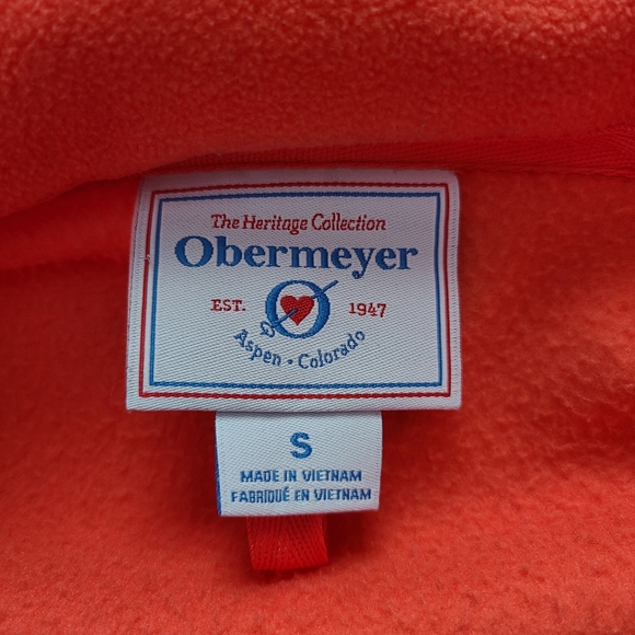 OBERMEYER JANA FLEECE VEST Size S - Picture 4 of 5